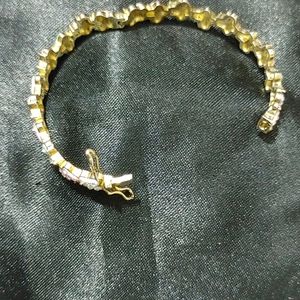 Butterfly 24ktgp baby bracelet